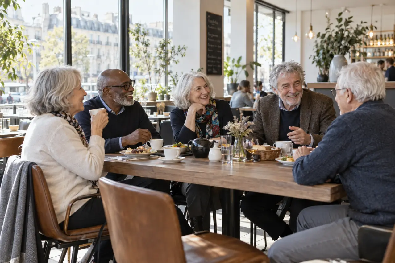 Sorties amicales seniors : créer des liens sans pression amoureuse