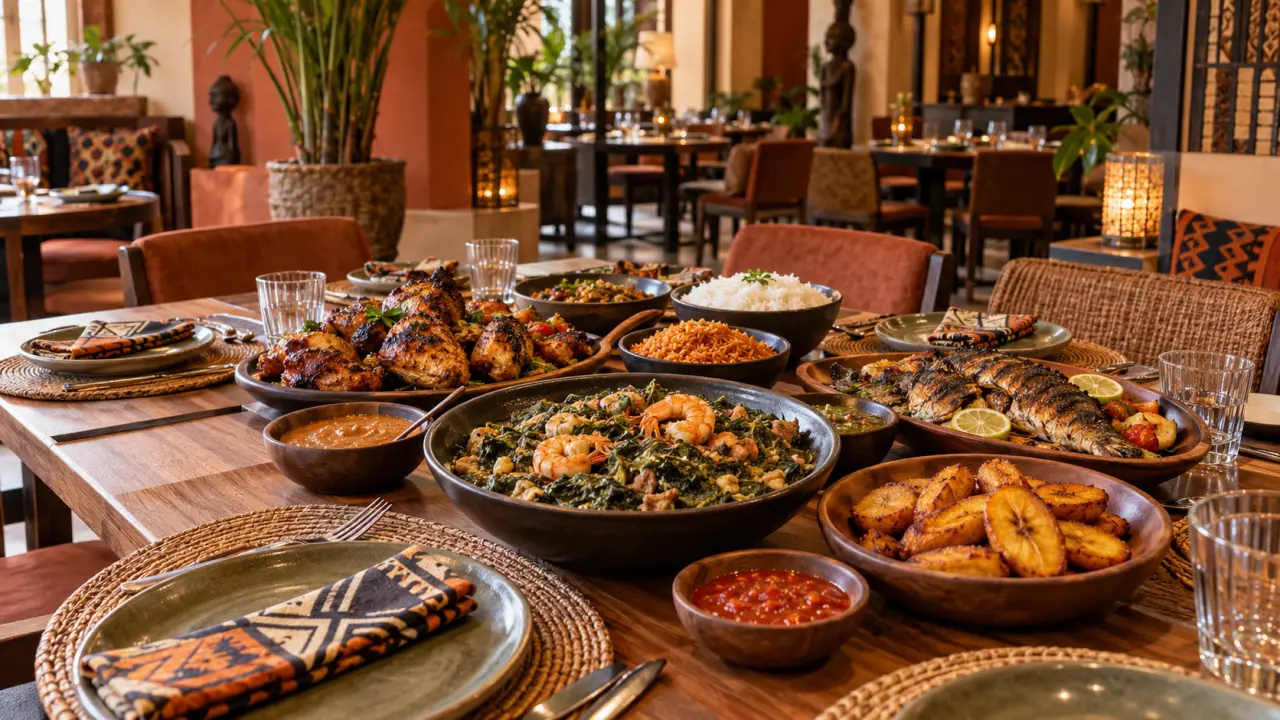 Restaurant africain à Nîmes : ndolé, plats braisés et repas de groupe