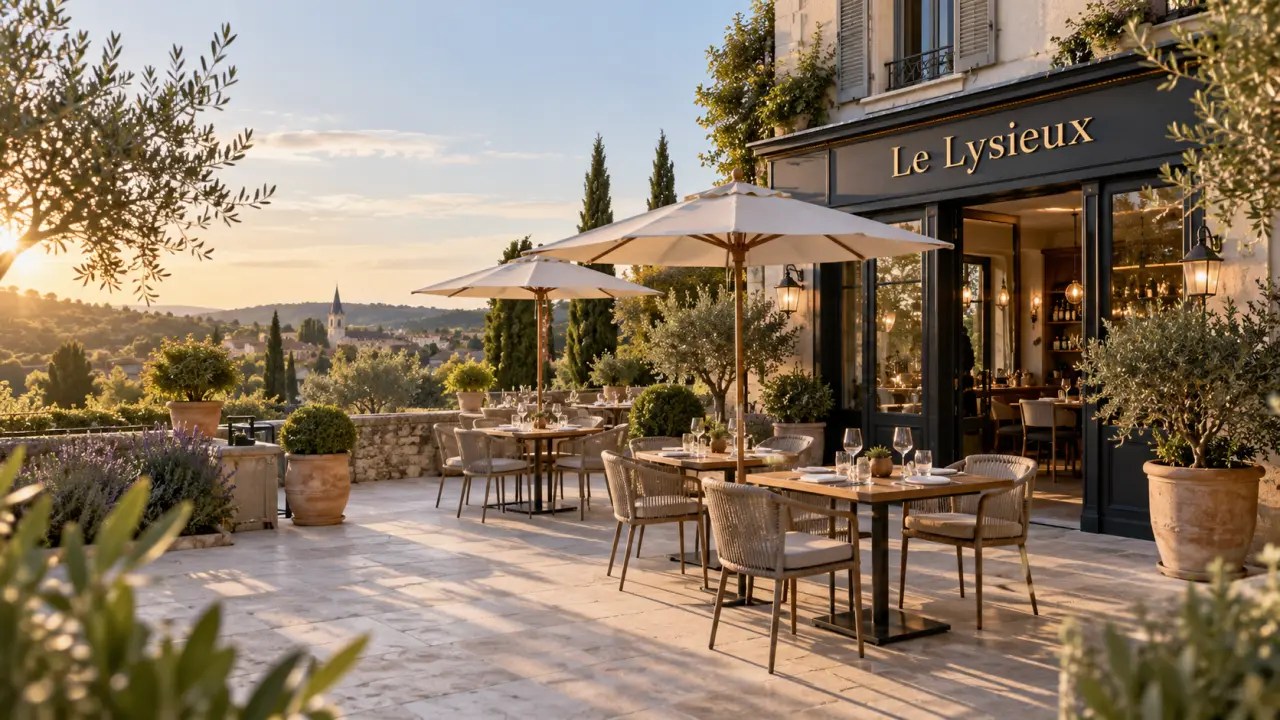Restaurant à Fosses : Le Lysieux associe cuisine franco-italienne, terrasse et réservation pratique